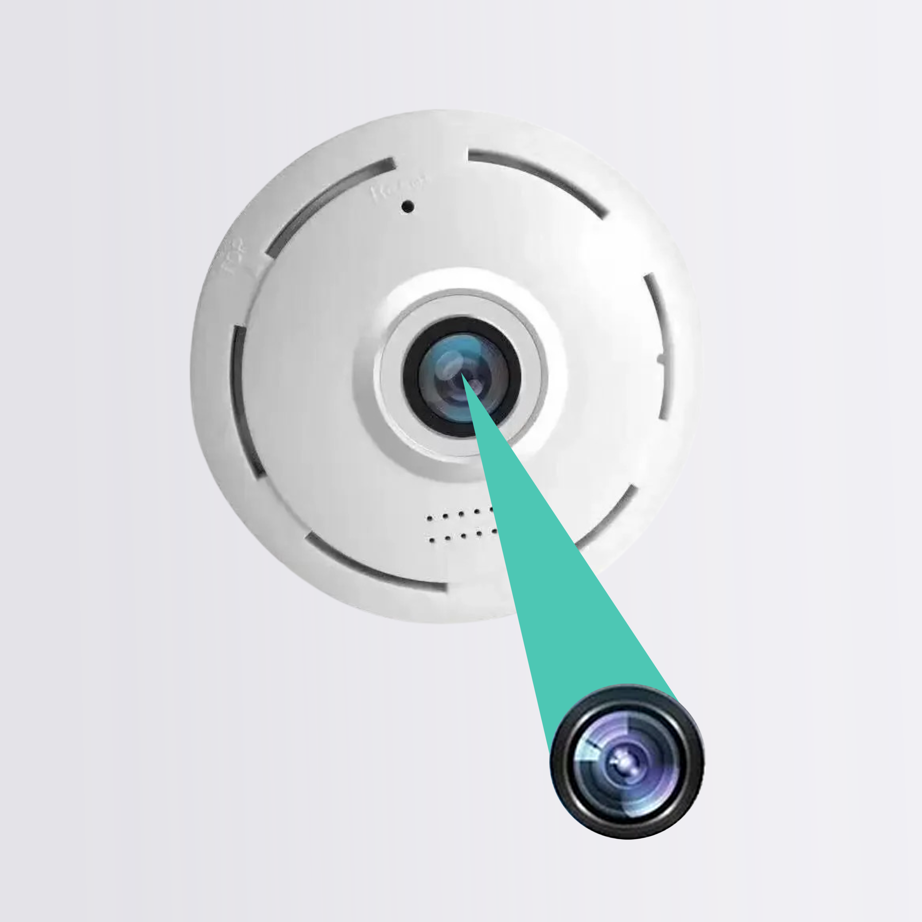 WiFi smoke detector camera